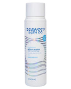 Seaweed Bath Co. Hydrate Body Wash - Unscented - Foaming Shower Gel Cleanser with Natural Ingredients - Fragrance Free and Gentle - Good For Sensitive Skin - 12 oz