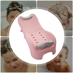 Adjustable Children's Shampoo Chair is Suitable for 0-5 Years Old Bath Seat Bathtub Household Foldable Moisture-Proof Clothes Design