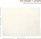 Baby Blankets for Boys Girls, Soft Nursery Minky Blankets with Muslin and Dotted Fleece Back 30x40 inches, Receiving Bed Quilt for Newborn, Infants, Toddlers (Butter)