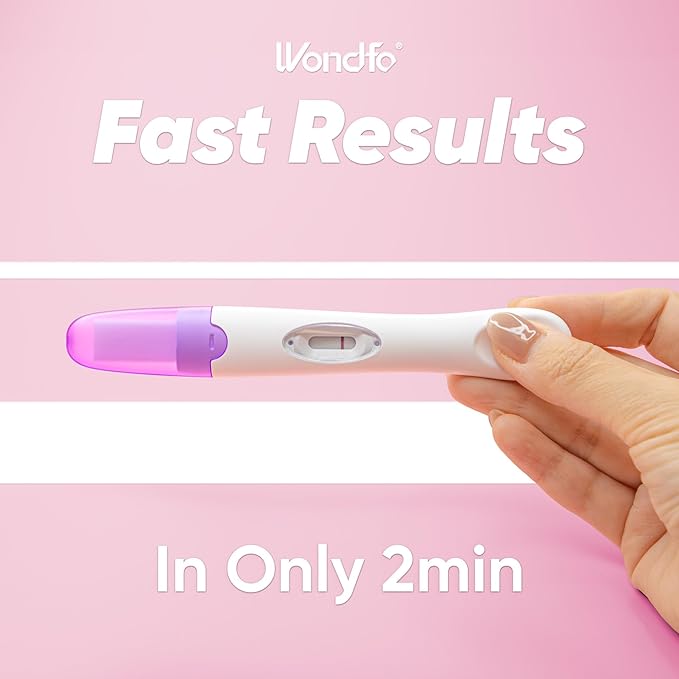Wondfo Pregnancy Test - Detect HCG with 99% Accuracy - Easy to Use at Home HCG UrineTest with Fast and Reliable Results - [1 Count]