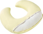 Nursing Pillow, Plus Size Breastfeeding Pillow Original Support for Baby Boys Girls Breastfeeding Essentials, with Removable Soft Cotton Cover (Beige, Large (25.59 * 20.08 * 6.30 Inches))