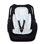 Pea Pod Baby Cushion, 2 in 1 Baby Swings Insert or Girls Extra Soft Breathable Cushion, Compatible for Strollers, and Bouncers, Striped Pattern