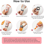 Socila Portable Baby Food Maker with Silicone Squeeze Spoon, Baby Food Processor, Blender for First Stage Baby Feeding - Liquid or Semi-Liquid Options