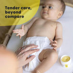 La Petite Creme French Organic Diaper Balm (4 oz) - Healing & Nourishing Diaper Cream - Gentle & Safe Liniment Baby Lotion - USDA Certified Organic - Baby Essentials for Newborn