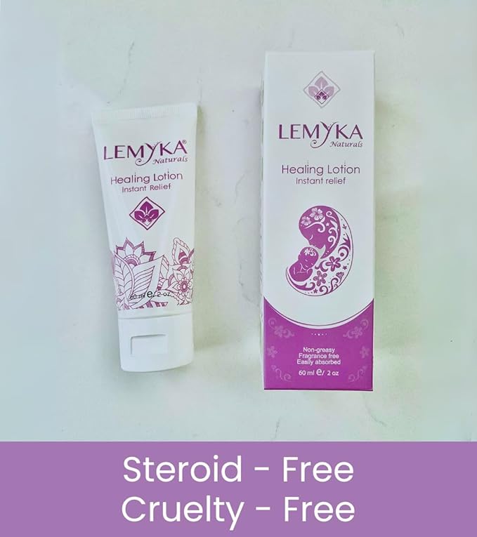 Rosacea cream -face redness relief facial rash lotion for eczema, psoriasis, hives, and dry skin, LEMYKA natural healing for babies and adults