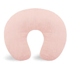 Hooyax Muslin Nursing Pillow Covers Only, Soft and Breathable Nursing Covers for Breastfeeding Pillows, Adorable Infant Feeding Pillow slipcover for Baby Boy and Girls (Pink)