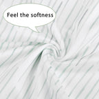 Pea Pod Nursing Pillow Cover Striped Breastfeeding Pillow Slipcover for Moms Soft Breathable Organic Knit Fabric Newborn Infant Feeding Pillow Covers for Baby Girl Boy