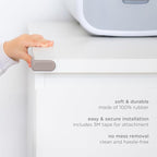 Ubbi Corner Protectors, Furniture Corner Guards for Baby and Toddlers, Baby Proof Covers, Baby Safety, Taupe, 16 Piece Set