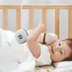 VEVOR Sound Machine, 21 Soothing Sleep Sounds, 3-in-1 Portable and Hangable White Noise Sound Machine with Auto-Off Timer, Soft Ring Light and Memory Function, for Baby, Adults, Home, Office & Travel