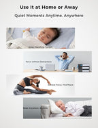 FOXFINE White Noise Machine, Portable Sound Machine with 30 Soothing Sounds, Timer, for Sleeping, Baby, Adults, Home & Travel, Blue