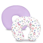 Pea Pod Nursing Pillow Cover 2 Pack Soft & Adorable Slipcovers for Breastfeeding Pillows, Comfortable Stretchy Feeding Pillow Covers for Baby Girls Boys Newborn, Removeable Pillow Case (Butterfly)