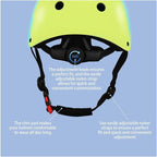 Color Gradient Adjustable Kids' Helmet with Knee & Elbow Pads Set | Multi-Sport Safety Gear for Boys & Girls Ages 5-14 | Skateboarding, Scooters, Roller & Inline Skating, Longboarding