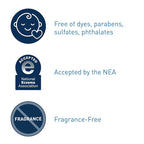 CeraVe Baby Wash & Shampoo, 2-in-1 Tear-Free for Skin Hair Fragrance, Paraben, Dye, Phthalates Sulfate Free Bath, Soap with Vitamin E 16 Ounce