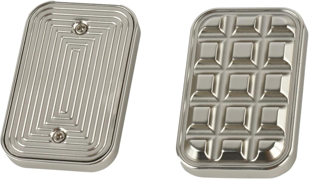 Fidget Toys Adults Magnetic Fidget Slider Magnet Fidget Toys EDC Metal Fidget Slider Haptic Slider EDC Fidget ADHD Anxiety Stress Relief Toy Adults Fidget Toys Adults Anxiety Metal Fidget Toys-Silver