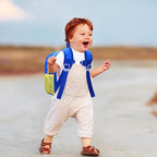 Accmor Toddler Backpack Leash, Cute Dinosaur Kids Backpacks with Anti Lost Wrist Link, Mini Child Bag Tether Baby Walking Harness Wristband Protection Rope for Boys Girls Aged 1-3 to Travel Outdoor