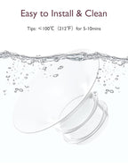 Momcozy Flange Insert 19mm Compatible with Momcozy M5. Original M5 Breast Pump Replacement Accessories, 1PC (19mm)