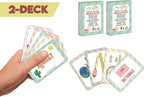 Creanoso US Schools and Learning Flash Cards Series (2-Deck)