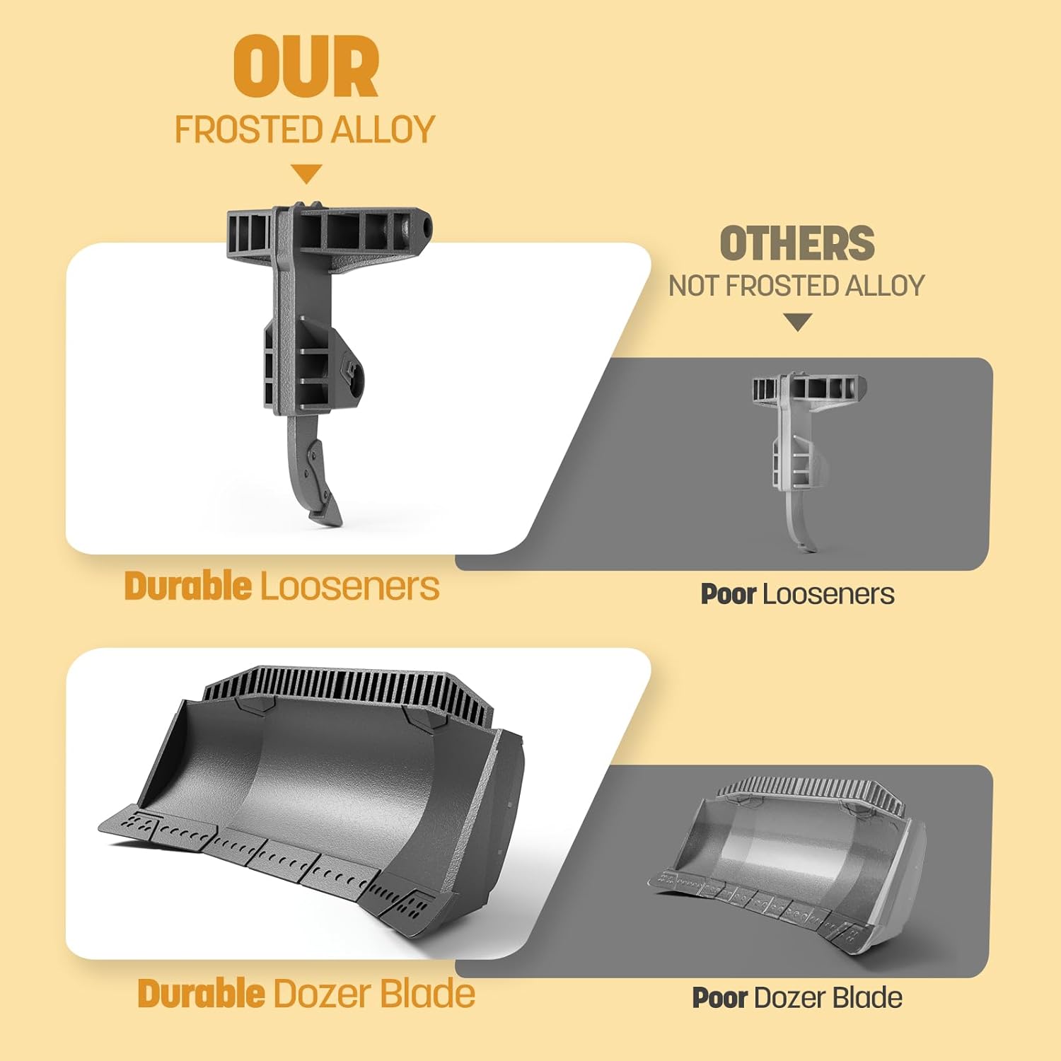 9-Channel Metal RC Bulldozer - Realistic Remote Control Kids Construction Play Toys with Lights and Sound, Track Type Tractor Toys for 3+ Boys, Perfect 2025 Kids Birthday Gift for Ages 3-12+