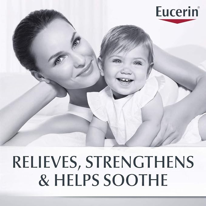 Eucerin Baby Eczema Relief Body Cream, Fragrance Free Baby Eczema Cream with Colloidal Oatmeal, Ceramide-3 and Licorice Root Extract, 8 Oz Tube