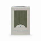 Little Unicorn Premium Crib Sheet | Breathable & Super-Soft Muslin Fabric (Fern)