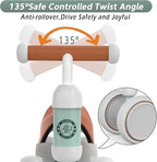 Baby Balance Bike Toys for 12-36 Months Kids Toy Boy and Girls Gifts Toddler Best First Birthday Gift Children Walker No Pedal Infant 4 Wheels Bicycle (Classic, Light Green)