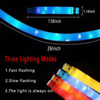 LED Light Up Pop Tubes Glow Sticks, Fidget Sensory Toys, Glow in The Dark Christmas Party Supplies Goodie Bag Stuffers for Boys Girls Birthday Party Carnival Return Gifts (30pcs)