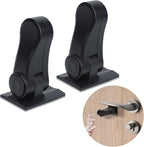 Child Proof Door Lever Lock - 2 Pack - Door Locks for Kids Safety - Door Knob Child Proof - Baby Proofing 3M Adhesive - Door Handle Child Proof - Baby Safety Locks for Toddlers - Black