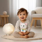 Easfan 7" Walking Plush Kitty Toy Stuffed Animal Electric Interactive Talking Musical Plush Toy White Cat Tail Wagging Birthday Gifts for Kids Toddlers