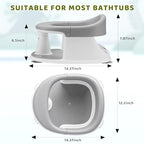 Baby Bath Seat, 2025 New Upgraded Infant/Toddler Sit Up Bathtub Seat for 6-12-24 Months, Great Shower Gifts for Newborn and New Mothers