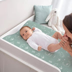 BROLEX Changing Pad Covers for Baby: Boy Girls Ultra Stretchy Soft 2 Pack, Cute Dinosaurs