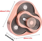 EDC Metal Fidget Slider Toys- Stress Relief EDC Fidget Slider Casual Metal Adult's Hand Toys Office Desk Toys Gifts Stress Toys for Adults(TR)