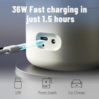 Phanpy Portable Bottle Warmer - Detachable 10000mAh Battery, 212°F Boil & Sterilization, 3 Min Fast Heating, 100W, 17 OZ Large Capacity, Designed for Travel Bottle Warmer On The Go