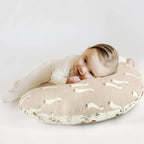 GRSSDER Nursing Pillow Cover Stretchy Minky Removable Nursing Covers for Breastfeeding Pillows, Ultra Soft Comfortable Slipcover for Boy and Girls, Cute Duck Pattern