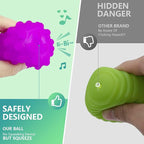 Sensory Ball for Babies 6 to 12 Months, Baby Balls for Toddlers 1-3 Massage Stress Relief, Textured Multi Sensory Balls Gift Sets, Montessori Sensory Toys 6 Spikey Squeeze Ball for Infant Kids