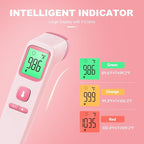 No-Touch Thermometer for Adults and Kids, Digital Accurate Baby Thermometer with Fever Alarm, 1 Second Fast Result, Easy to use, 2 in 1 Mode