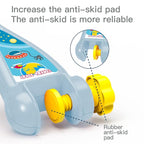 Baby Musical Crib Mobile with Night Lights and Relaxing Music,Hanging Rotating Animals Rattles,Stars Projection,Remote Control,for Boy Girl Newborn Baby Toys（Blue）