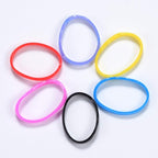 Youxuan Kids Elastics No Damage Colored Hair Bands Fashion Girls Hair Ties 1000 Count Small Size
