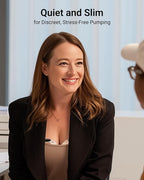 Bear Breast Pump Hands Free, Wearable Breastfeeding Pumps Strong Suction Low Noise, 4 Modes& 9 Levels Electric Breast Pump Portable, 19/21/24mm Insert Flange, 2 Packs