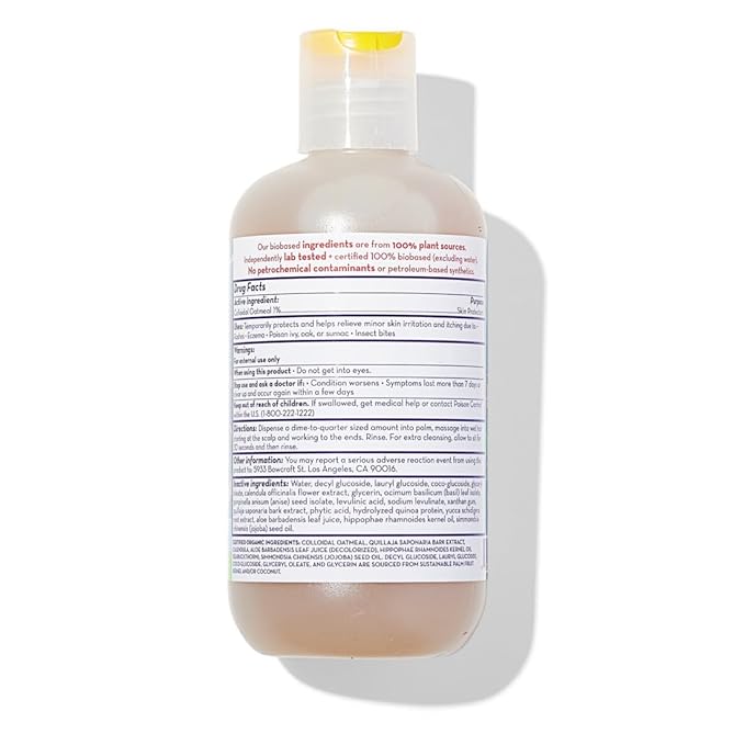 California Baby Eczema Body Wash & Shampoo | Gentle Steroid-Free Eczema Treatment | Colloidal Oatmeal + Aloe Vera | 100% Plant-Based | 8.5 oz.