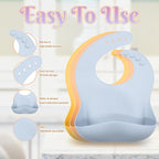 Silicone Baby Feeding Set 21 Pcs, Baby Led Weaning Supplies, Baby Feeding Supplies Set BPA Free, Essentials for Newborn Gift Mixed