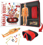 Virtual Reality Human Body Gift Box- Illustrated Interactive VR Book and STEM Learning Activity Set - for Ages 8 and Up