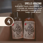 Johnny Slicks Body Wash - Supports Clean & Hydrated Skin - With Activated Charcoal, Organic Oils & Exfoliants - Original Scent - 16 oz