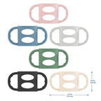 Dr. Brown’s® Milestones™ 100% Silicone Baby Bottle Handles, Narrow, Black, 2 Pack, 4m+