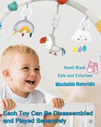 Pau1Hami1ton Baby Stroller Arch Toys, Car Seat Toys,Bouncer Toy Bar.S-19(Bird)