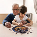 Jigfoxy Wooden Puzzle for Adults, Hatchling Dragon Wooden Jigsaw Puzzles for Adults, Unique Animal Shape Wood Cut Puzzles for Family Friend Puzzle Lovers(M-11.4 * 9.5in-190pcs)