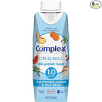 Nestle Compleat Original Tube Feeding Formula Unflavored 8.45 oz Carton, 6 Count