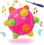Toddler's Music Dancing Shake Ball - Move, Crawl, Bounce, Sensory Learning for Kids and Babies, Fun Gift for Both Boys and Girls