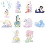 52TOYS Candybox Sleep Dreamland Elves Whole Set (8) Action Figure, Collectible Toy Kawaii Creative Gift Room Decor Desktop Decoration 3.3 Inch, Gift for Birthday Party