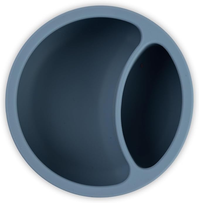 Bella Tunno Silicone Suction Bowl & Spoons for Toddlers & Babies, Food Grade BPA Free Silicone, Non Slip Base, Microwave & Dishwasher Safe, Ideal Baby-Led Weaning Bowl, Miss Mess/Love First Bite