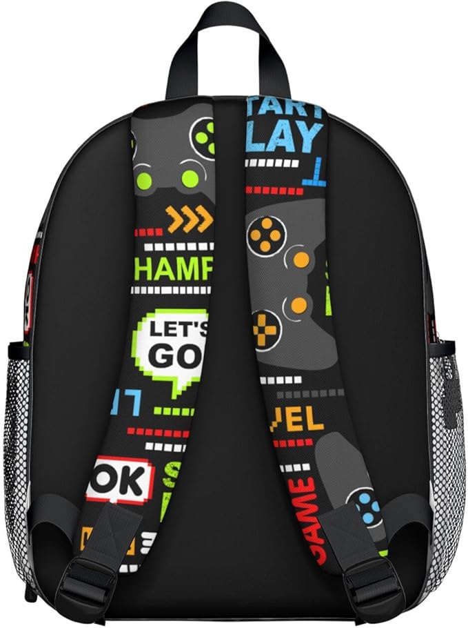 Toddler Backpack for Boys 3-8: Preschool Kindergarten Backpack - Cute Kids Backpacks for Boys-Game
